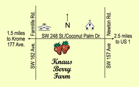 Knaus Berry Farm is across the street from Redland Middle School